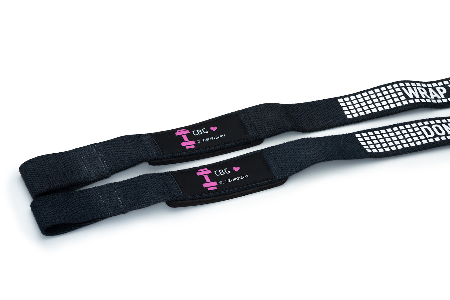Slogan Lifting Straps